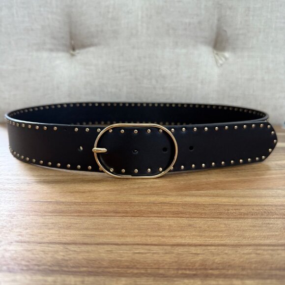 Banana Republic God Studded leather Belt - Picture 3 of 9